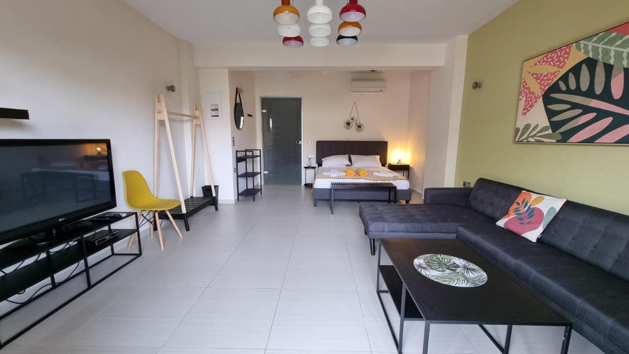Sandy Point Villas Chania Agia Marina  Ngoại thất bức ảnh